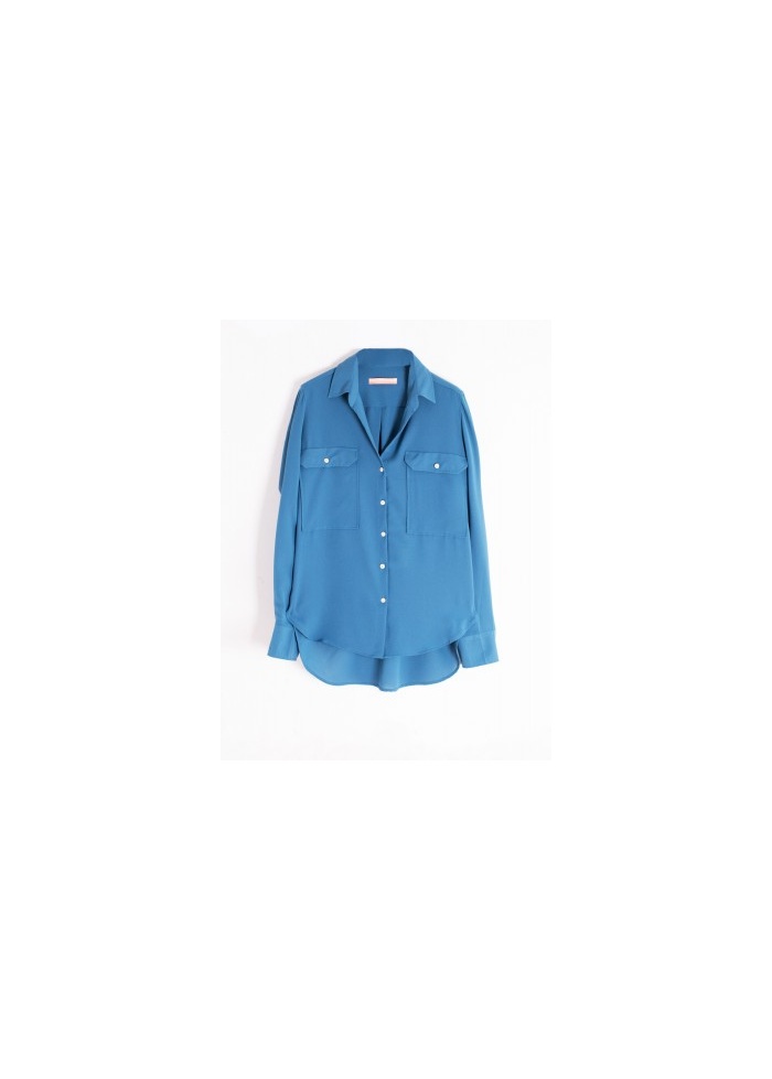 Vilagallo | Gabriella Crepe Shirt