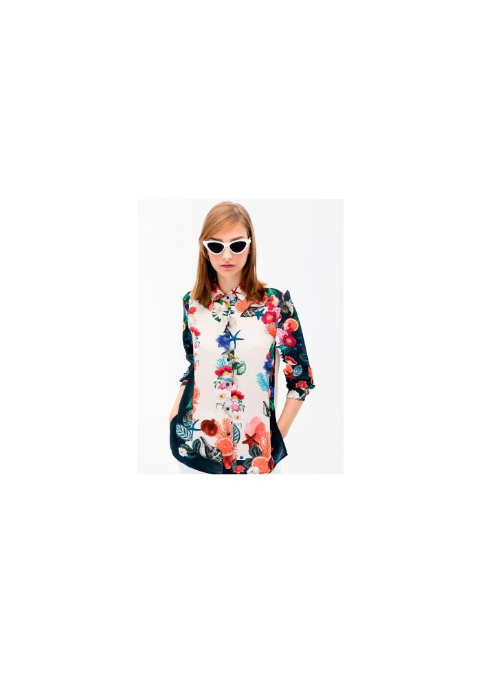Vilagallo | Camisa Irina Martinica Print
