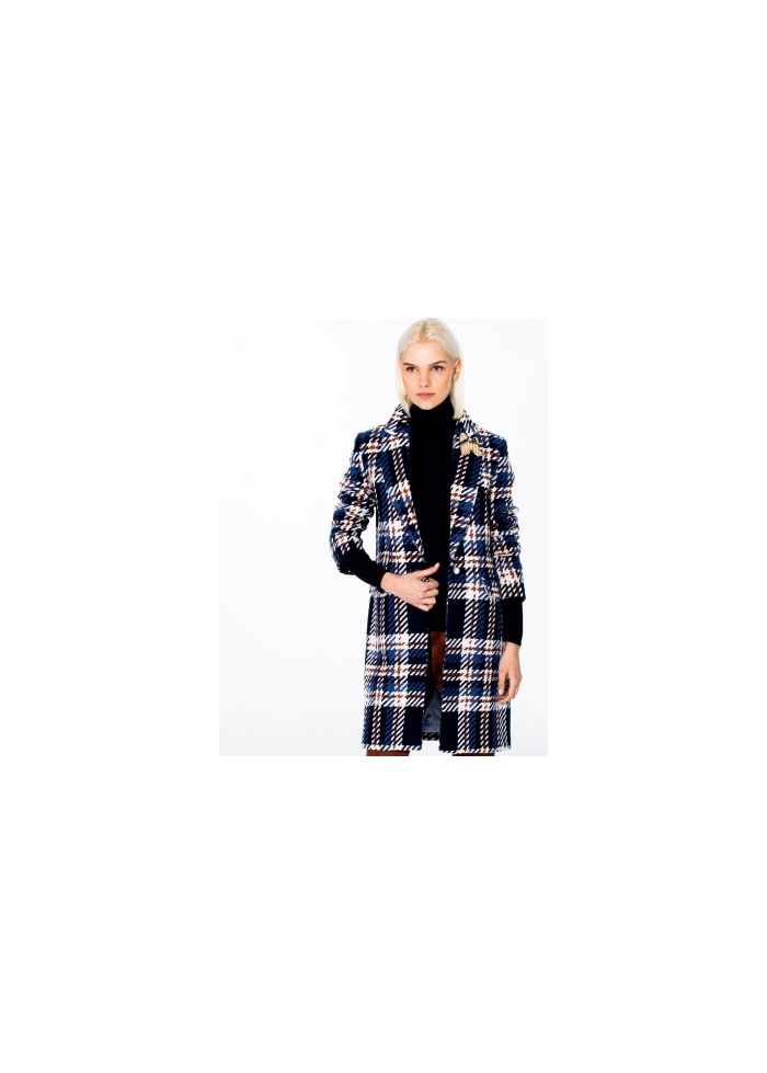 Vilagallo | Aricia Coat Lombard Check