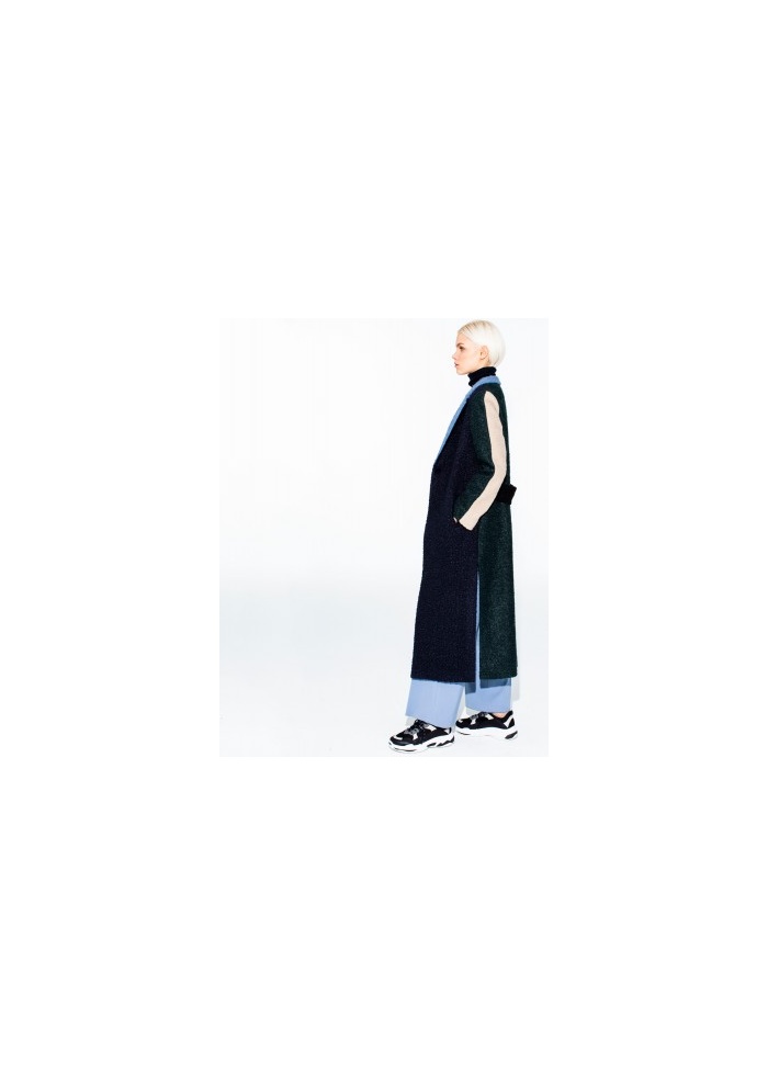 Vilagallo | Alexandra Coat Navy Barrow