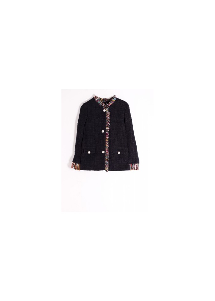 Vilagallo | Paula Jacket Navy Winter Mandelain