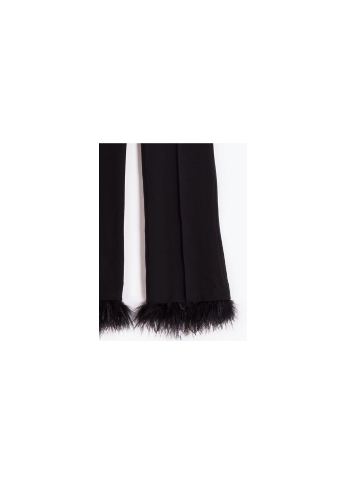 Vilagallo | Pantalon Giullia Fur Black
