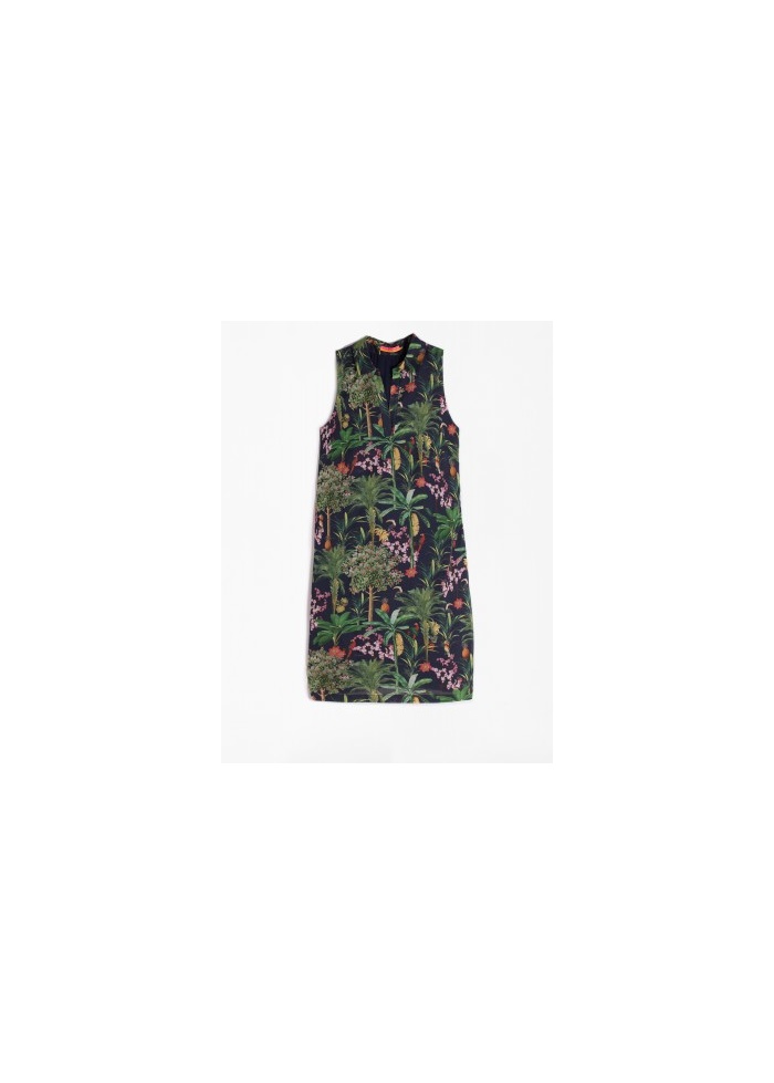 Vilagallo | Cassie Dress Attalea Print