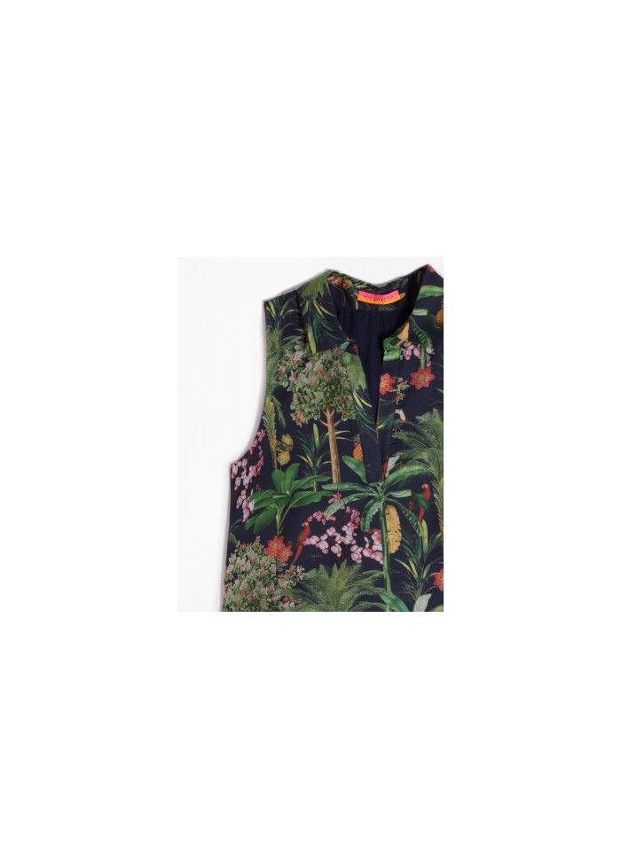 Vilagallo | Cassie Dress Attalea Print