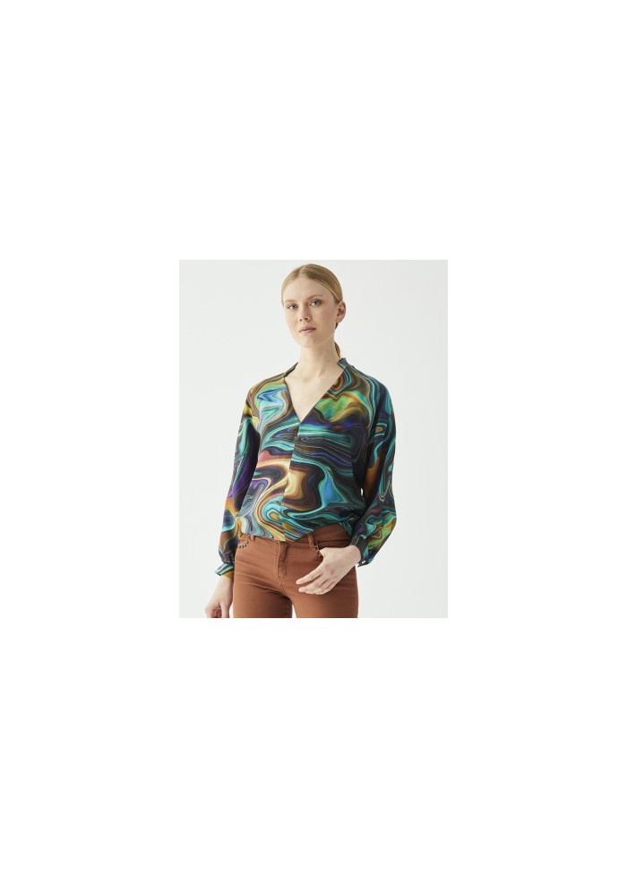 Vilagallo | Maya Shirt Winter Marble