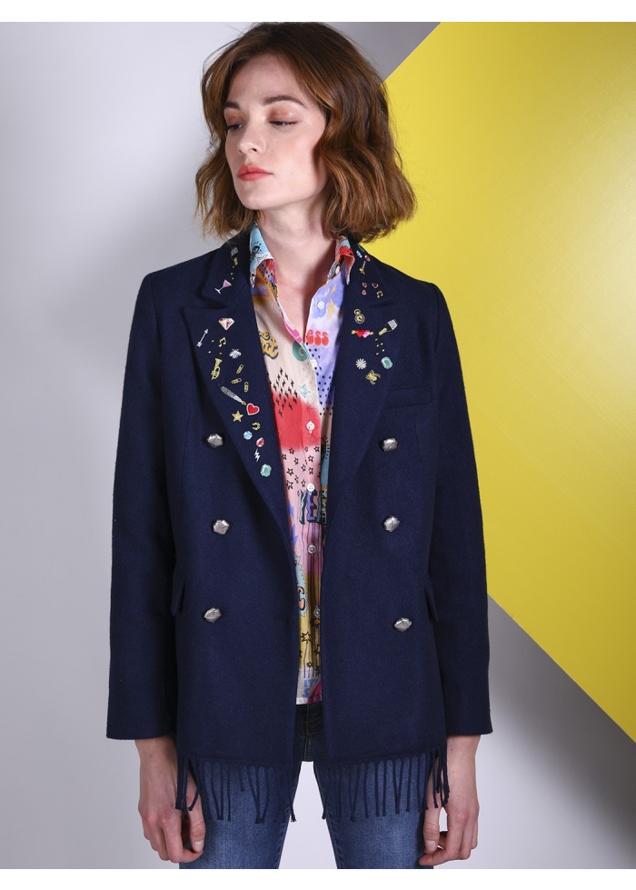 Vilagallo | Tiffany Fringe Jacket