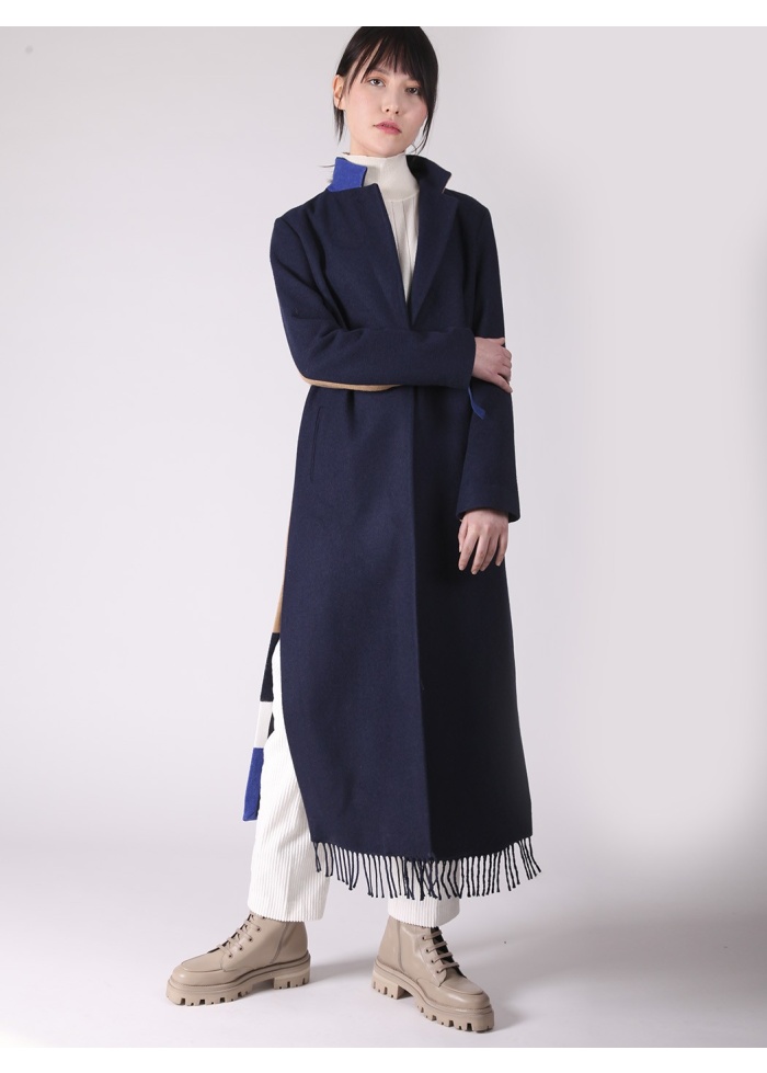Vilagallo | Alex Piacenza Stripe Coat