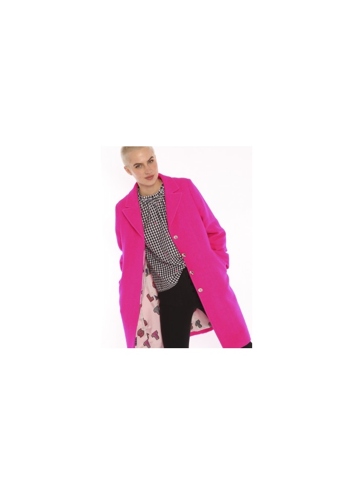 Vilagallo | Mara Fluor Italy Wool Coat