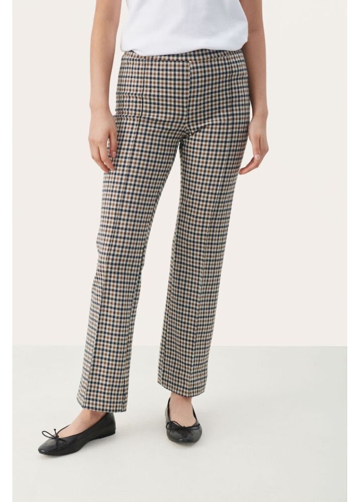 Part Two | Pontas Trousers Brown Check
