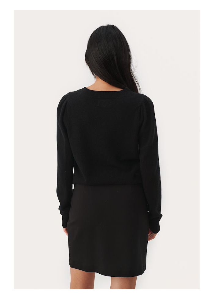 Part Two | Evina Black Cashmere Jumper