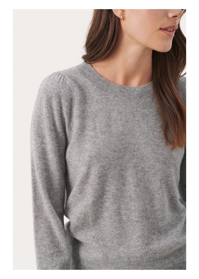 Part Two | Evina Grey Cashmere Jumper