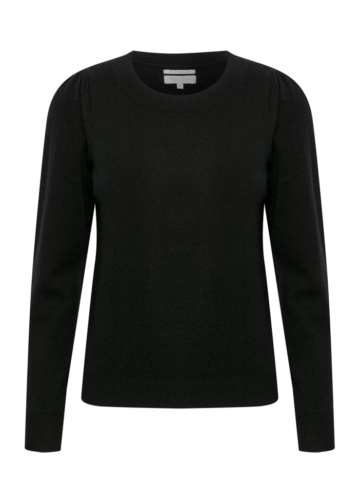 Part Two | Evina Black Cashmere Jumper