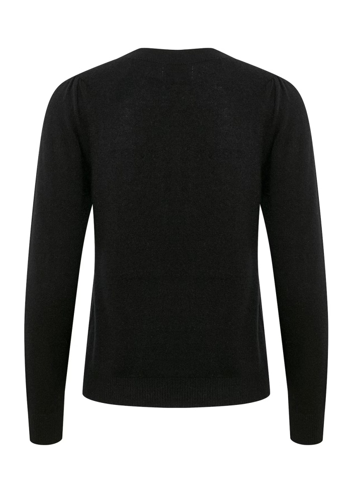 Part Two | Evina Black Cashmere Jumper