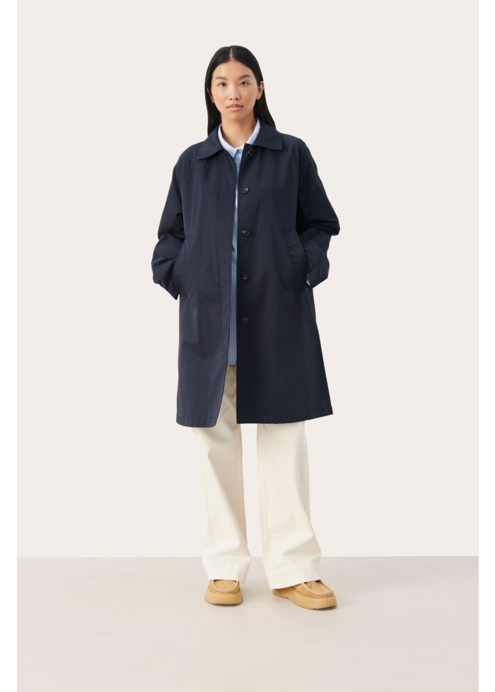 Part Two | Ettie Navy Coat