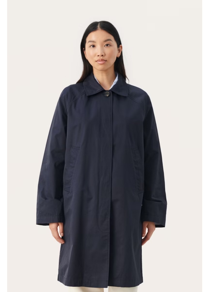 Part Two | Ettie Navy Coat