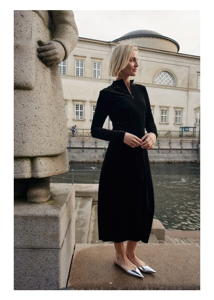 Part Two | Dana Velvet Dress