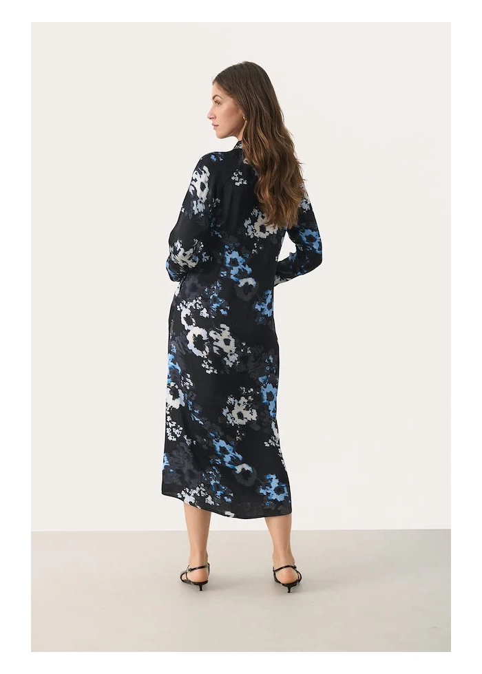 Part Two | Lamiya Dress Black Print