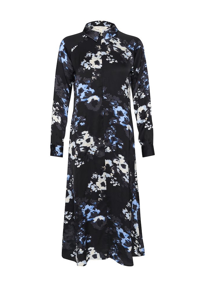 Part Two | Lamiya Dress Black Print