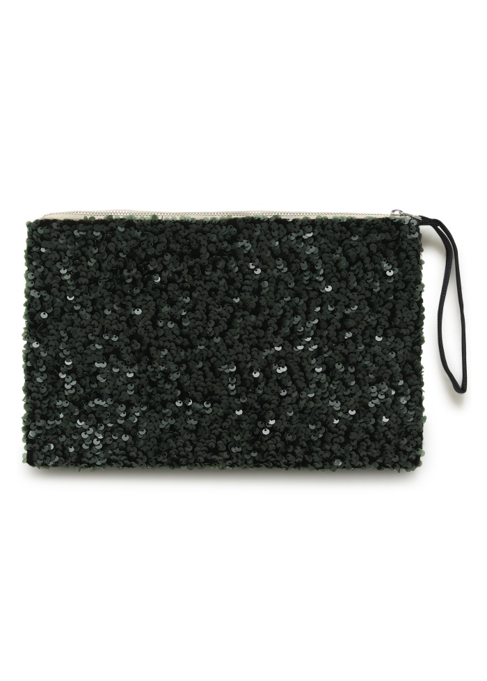Part Two | Denia Green Clutch Bag