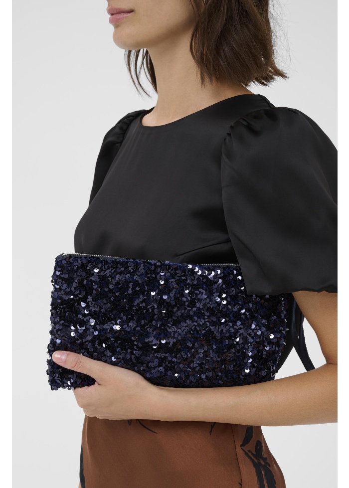 Part Two | Denia Navy Clutch Bag