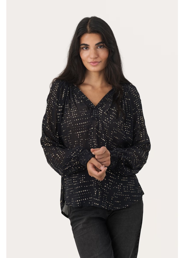 Part Two | Tennie Navy Blouse