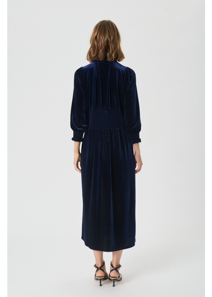 Part Two | Vanissa Navy Velvet Dress