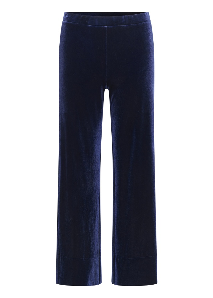 Part Two | Varla Navy Velvet Trousers