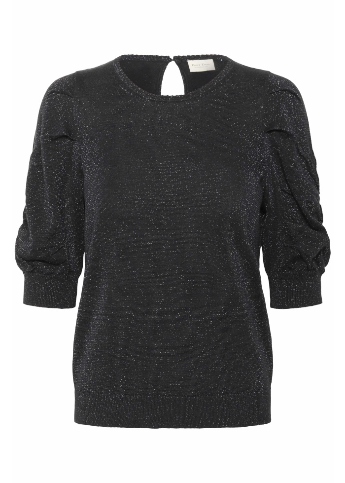 Part Two | Varaia Navy Shimmer Top