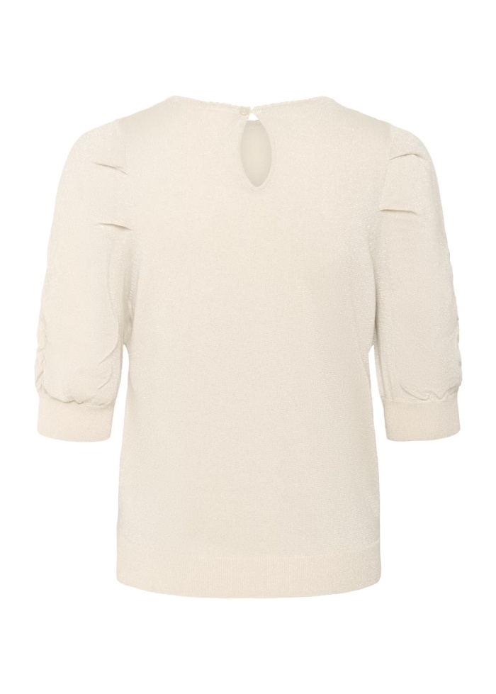 Part Two | Varaia Off White Shimmer Top