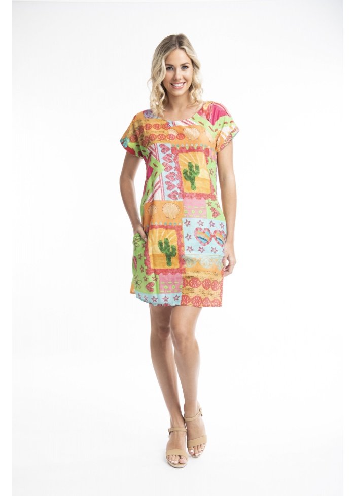 Orientique | Aiya Napa Reverible Shift Dress