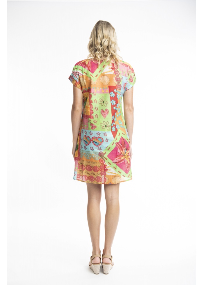 Orientique | Aiya Napa Reverible Shift Dress
