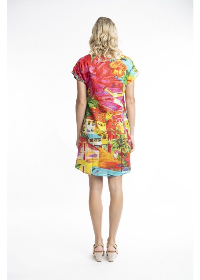 Orientique | Aiya Napa Reverible Shift Dress