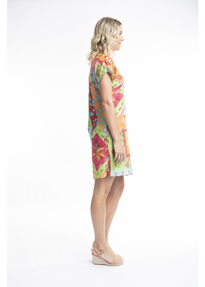 Orientique | Aiya Napa Reverible Shift Dress