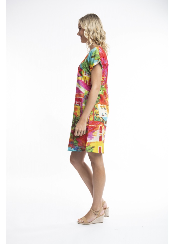 Orientique | Aiya Napa Reverible Shift Dress