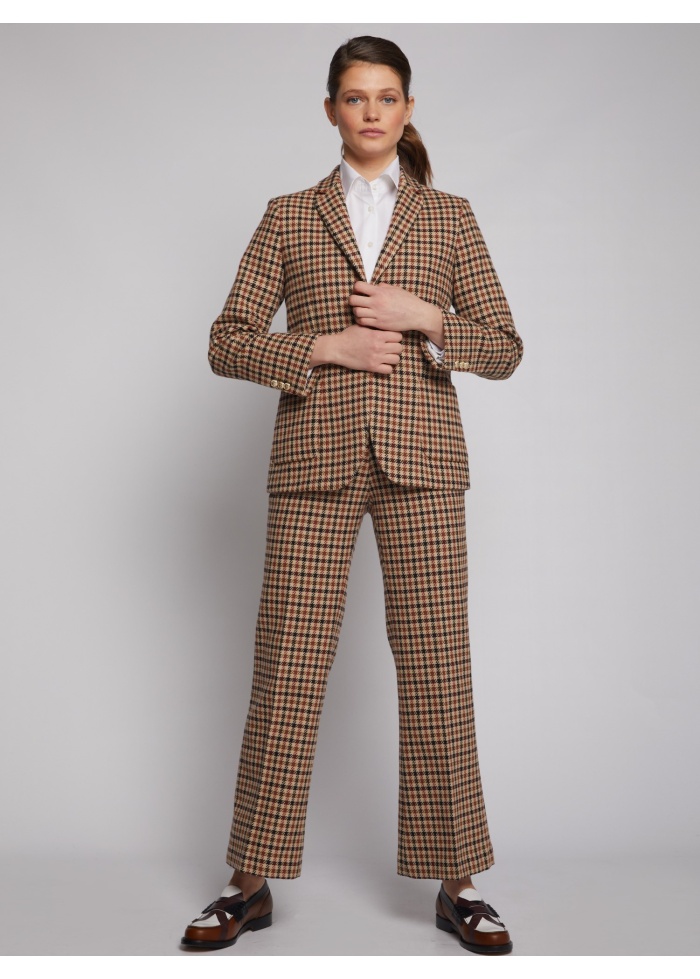 Vilagallo | Houndstooth Tweed Jacket