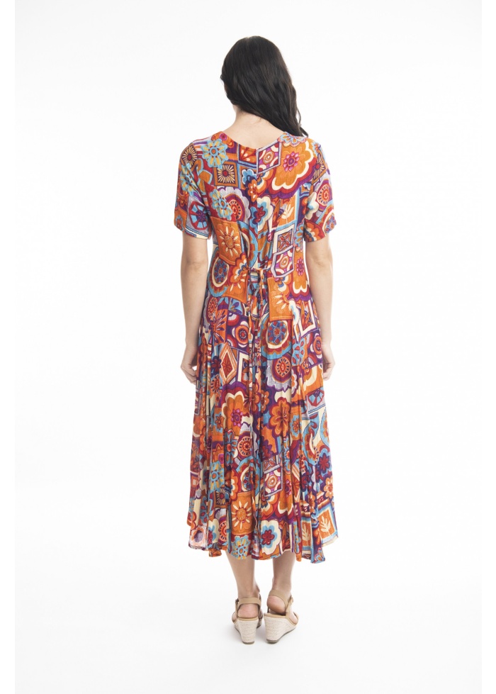 Orientique | Pissouri Godet Dress