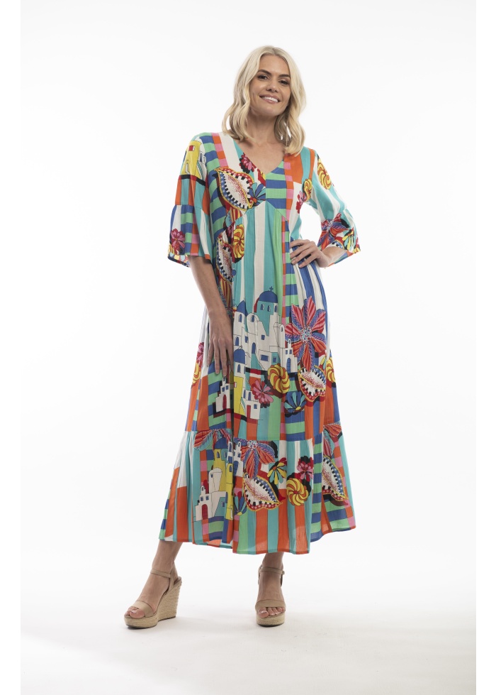 Orientique | Oia Maxi Dress