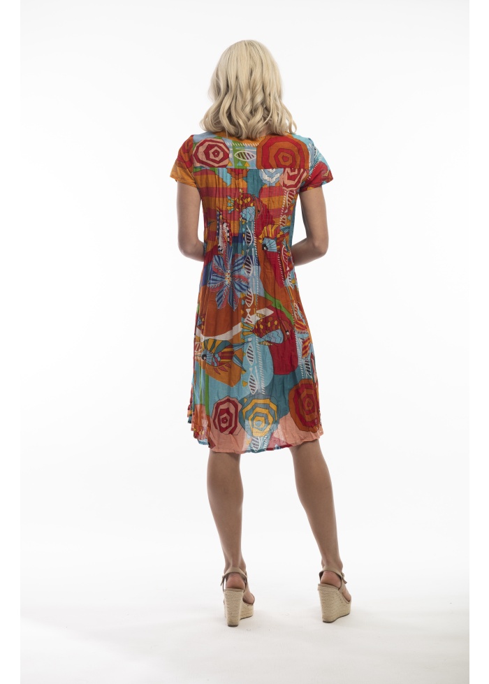 Orientique | Oia Crinkle Dress
