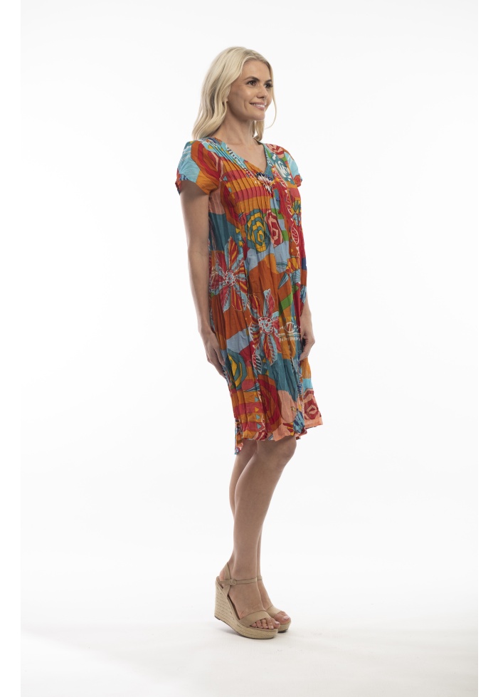 Orientique | Oia Crinkle Dress