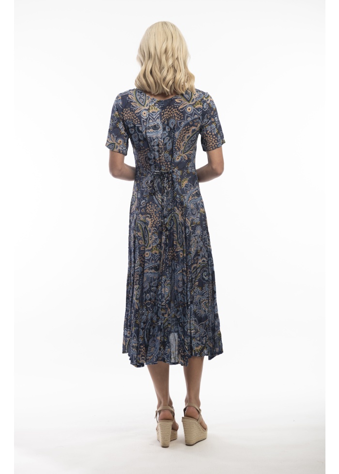 Orientique | Lamu Godet Dress