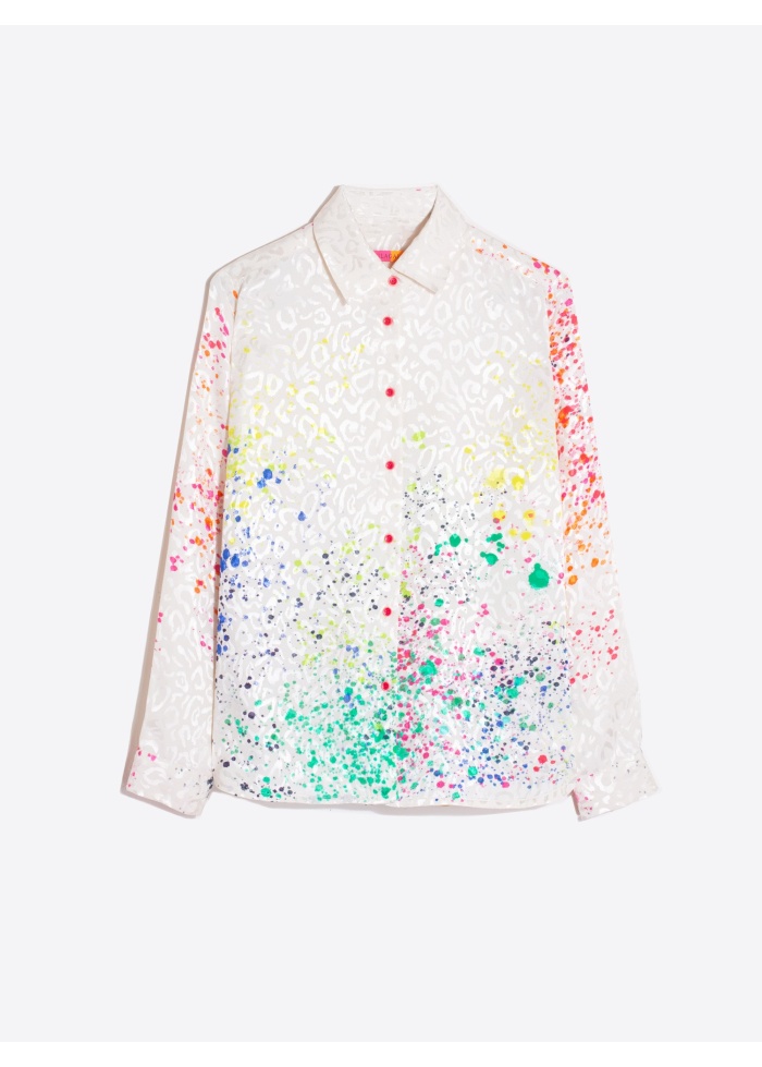 Vilagallo | Isabella Art Stains Shirt