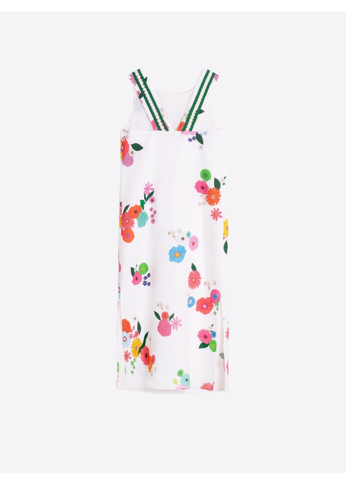 Vilagallo | Liana Flowers Linen Dress