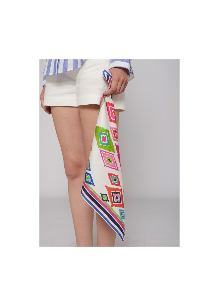 Vilagallo | Mini Ikat Silk Scarf