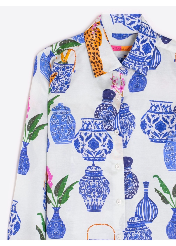 Vilagallo | Mariela Porcelana Shirt