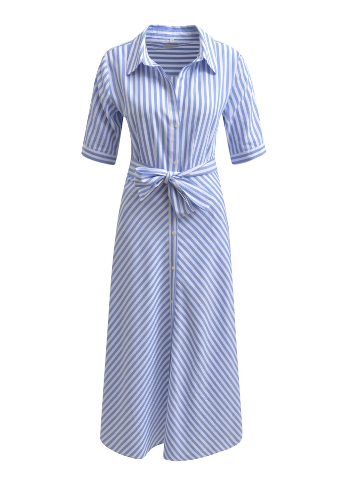 Milano | Stripe Midi Dress