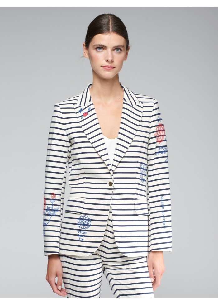 Vilagallo | Heather Embroidered Jacket