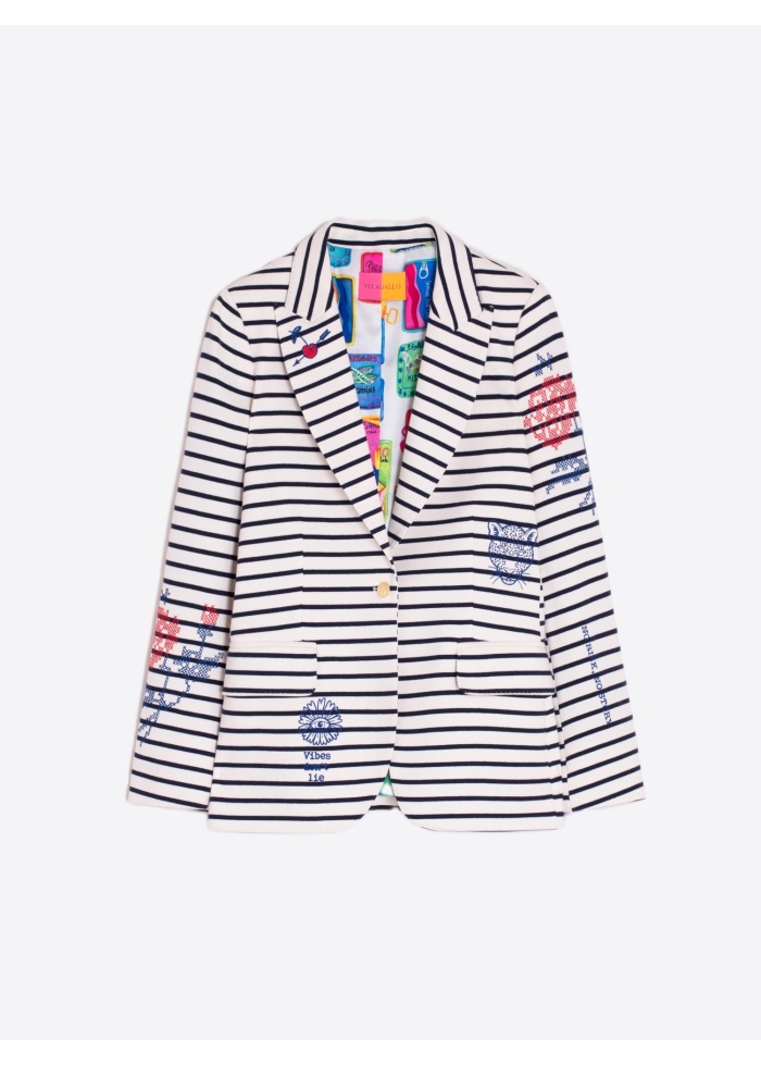 Vilagallo | Heather Embroidered Jacket