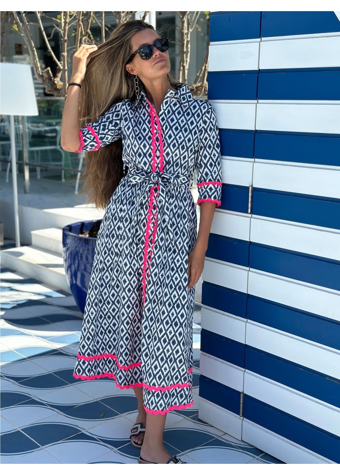 Vilagallo | Brenda Ikat Dress