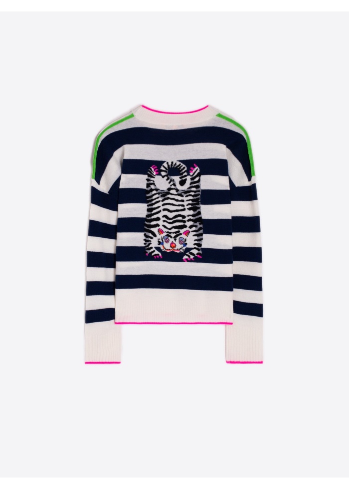 Vilagallo | Fabiola Intarsia Raya Merino Tiger