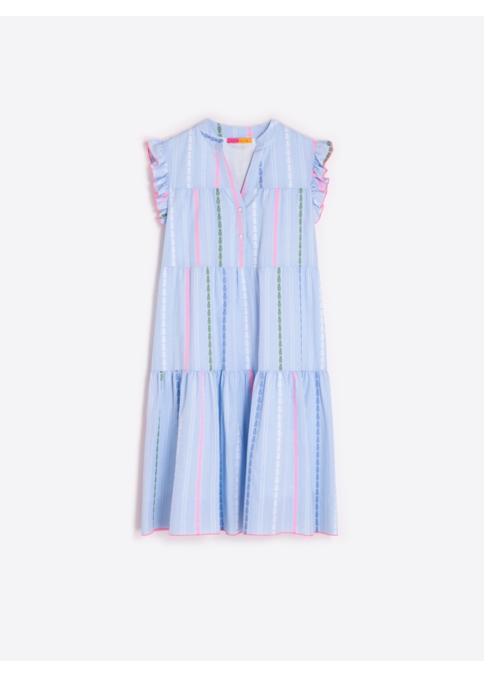 Vilagallo | Margos Azul Pinas Dress